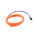 69-ELW2.3-OR by NTE Electronics, Inc - EL WIRE ORANGE 2.3MM DIA