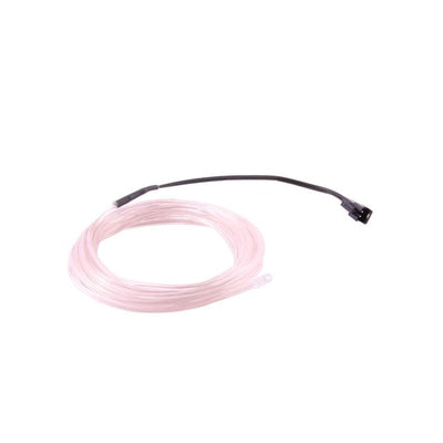 69-ELW3.2-TW by NTE Electronics, Inc - EL WIRE TRANS WHITE 3.2MM