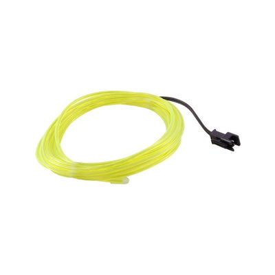 69-ELW3.2-YG by NTE Electronics, Inc - EL WIRE YELLOW GREEN 3.2M