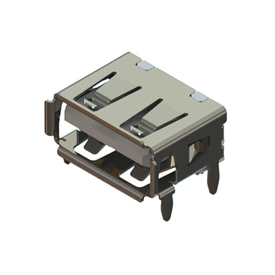 690A104-122-420 by EDAC Inc. - 690 SERIES SHORT BODY USB TYPEA