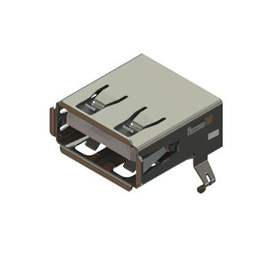 690A104-623-420 by EDAC Inc. - 690 SERIES SHORT BODY USB TYPEA