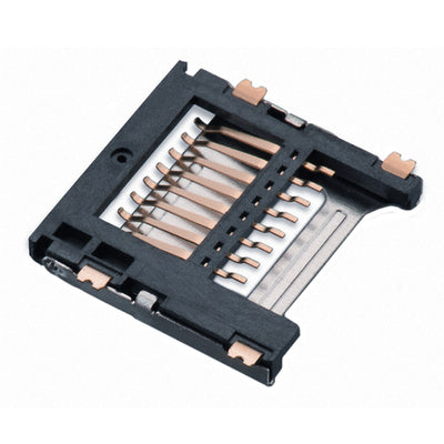 693072010801 by Wurth Elektronik - CONNECTOR MICRO SD CARD HINGED TYPE