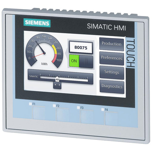 6AV21242DC010AX0 by Siemens - KTP400 COMFORT, CE6.0, 4' TFT, 1