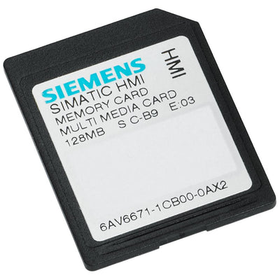 6AV66711CB000AX2 by Siemens - MMC CARD 128 MB
