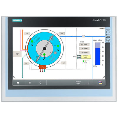 6AV78632AB100AA0 by Siemens - SIMATIC FLAT PANEL 15""T,24VDC,1.