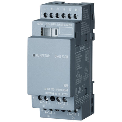 6ED10551FB000BA2 by Siemens - I/O MOD 4 DIG 4 RELAY 115-230V
