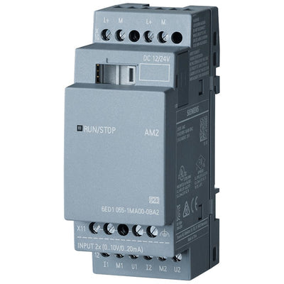 6ED10551MA000BA2 by Siemens - INPUT MODULE 2 ANALOG 12-24V