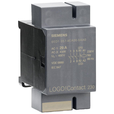 6ED10574EA000AA0 by Siemens - LOGO,CONTACT 20A,230V