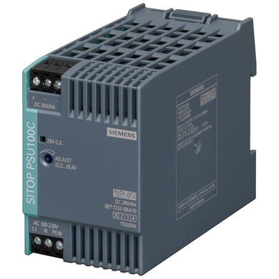 6EP13325BA10 by Siemens - AC/DC DIN RAIL SUPPLY 24V 96W