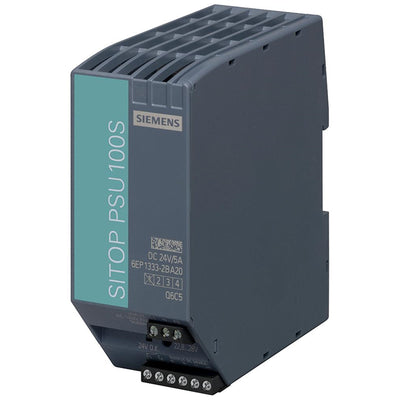 6EP13332BA20 by Siemens - AC/DC DIN RAIL SUPPLY 24V 120W