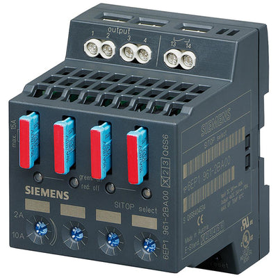 6EP19612BA00 by Siemens - DC/DC DIN RAIL SUPPLY QUAD 24V