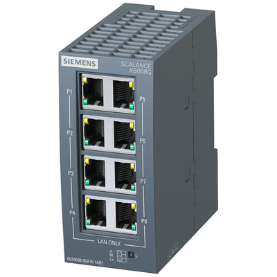 6GK50080GA101AB2 by Siemens - SCALANCE XB008G