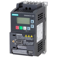 6SL32105BB125BV1 by Siemens - SINAMICS V20. 1AC230V 0.25KW FIL