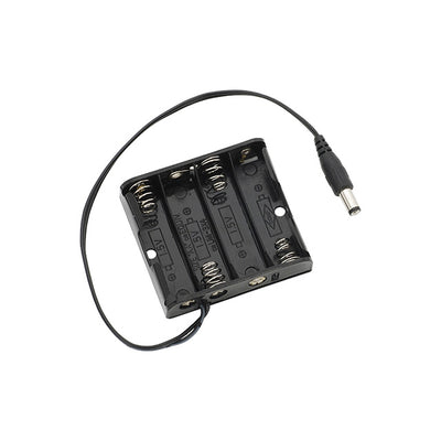 700-00038 by Parallax Inc. - BATT HLDR AA 4 CELL BARREL PLUG