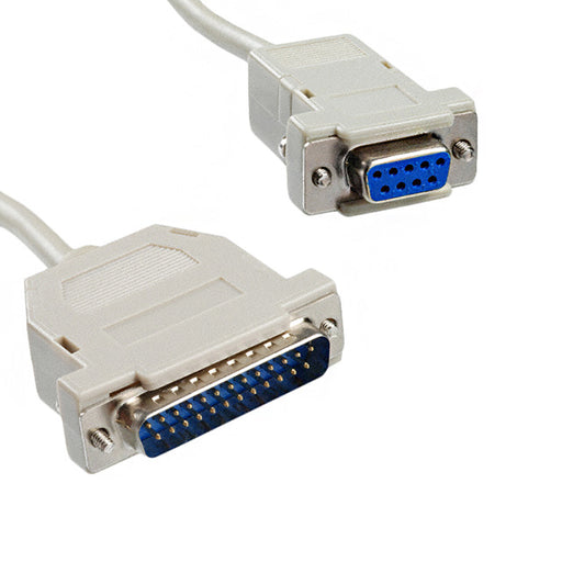 700-10024-00300 by CNC Tech - CABLE ASSY DB09 TO DB25 SHLD 3M