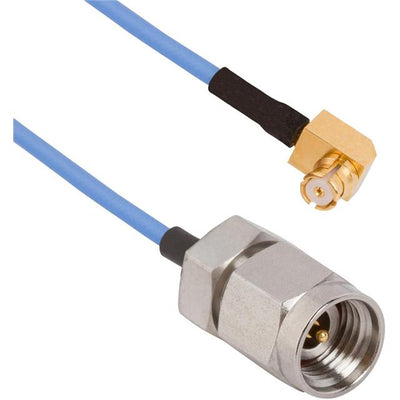 7012-1290 by Amphenol SV Microwave - CABLE ASSY SMP-2.92MM JACK-PLG 24