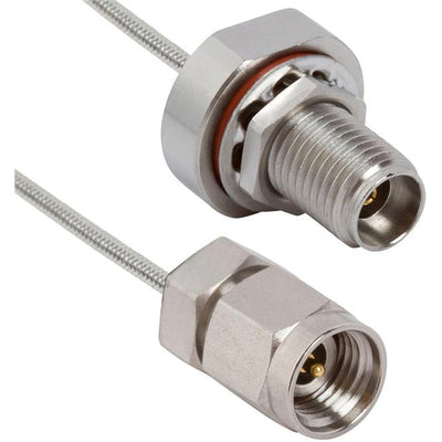 7015-1077 by Amphenol SV Microwave - CABLE ASSY 2.92MM JACK TO PLUG 6