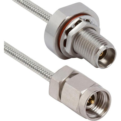 7015-1078 by Amphenol SV Microwave - CABLE ASSY 2.92MM JACK TO PLUG 6