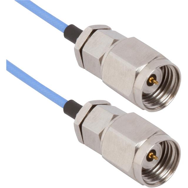 7016-0056 by Amphenol SV Microwave - CABLE ASSY 2.4MM PLUG TO PLUG 6