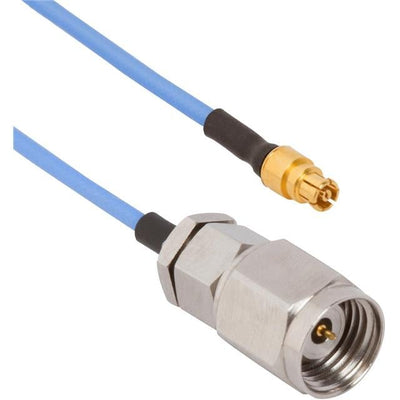7016-0068 by Amphenol SV Microwave - CABLE ASSY SMPM-2.4MM JACK-PLUG 6