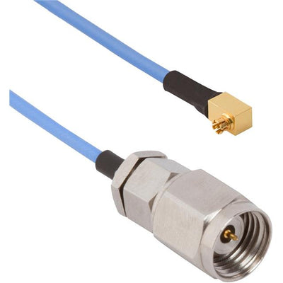 7016-0073 by Amphenol SV Microwave - CABLE ASSY SMPS-2.4MM JACK-PLG 12