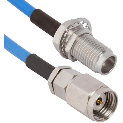 7016-0127 by Amphenol SV Microwave - 2.4MM FEMALE BULKHEAD TO 2.4MM M