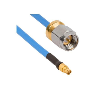 7029-3640 by Amphenol SV Microwave - CABLE ASSY SMA-SMPM JCK TO PLG 12