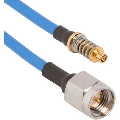 7032-6729-120 by Amphenol SV Microwave - CABLE ASSY SMA-SMPM JACK-PLUG 12