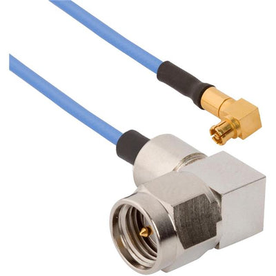 7032-7238 by Amphenol SV Microwave - CABLE ASSY SMA-SMPM JACK-PLUG 12