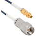 7032-7777 by Amphenol SV Microwave - SMPM FEMALE TO SMA MALE 12"" CABL
