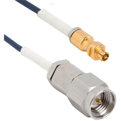 7032-7821 by Amphenol SV Microwave - SMPM FEMALE TO SMA MALE 6"" CABLE