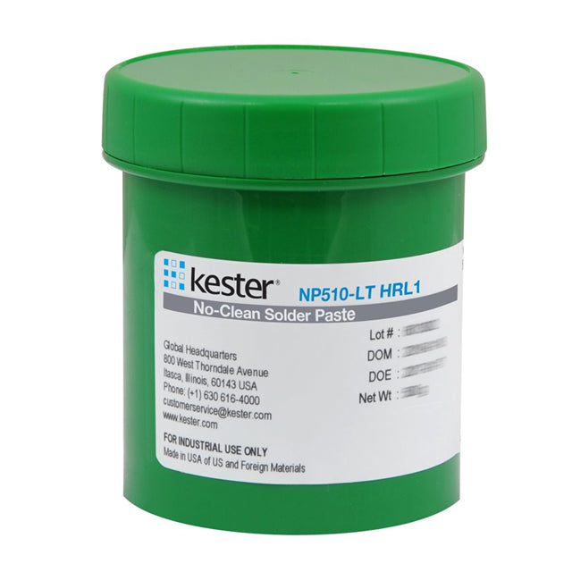 70-5306-2410 by Kester Solder - NP510-LT HRL1 T4 88% 500G JAR