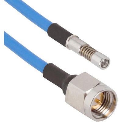 7093-0177 by Amphenol SV Microwave - CABLE ASSY SMA-SMPM JACK-PLUG 12