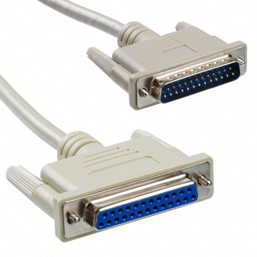 710-10033-00300 by CNC Tech - CABLE ASSY DB25 SHLD BEIGE 3M