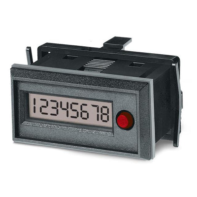 7110DIN-P by Trumeter - 8 DIG LCD COUNTER, SELF POWER, U