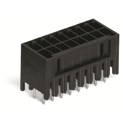 713-1476 by WAGO Corporation - THT MALE HEADER, 2-ROW; 0.8 X 0.