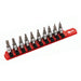 71391 by Wiha - SOCKET SET HEX 1/4"" 10PC