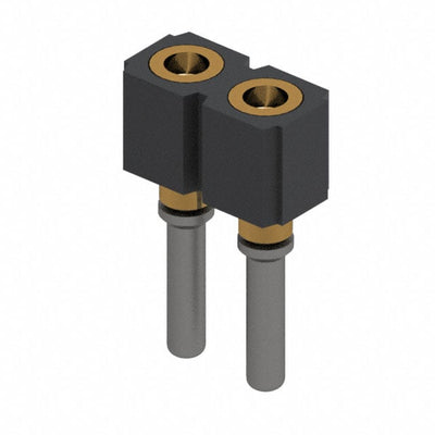 714-43-102-31-018000 by Mill-Max Manufacturing Corp. - CONNECTOR SOCKET SIP 2POS GOLD
