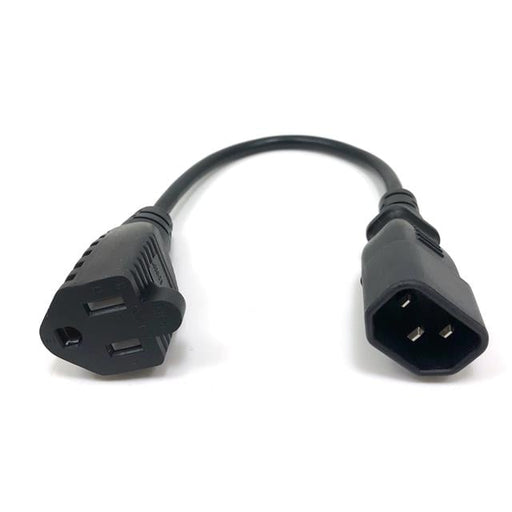 M05-102 by Micro Connectors, Inc. - CORD 18AWG IEC320-C14 - NEMA5 1