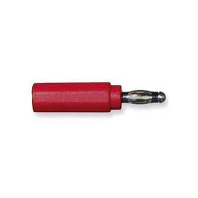 72-029 by NTE Electronics, Inc - SAFETY PLUG ADAPTER RED