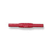 72-052 by NTE Electronics, Inc - 4MM TO 4MM COUPLER RED