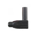 72-063 by NTE Electronics, Inc - 4MM RIGHT ANGLE PLUG BLK