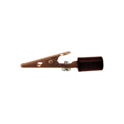 72-150-0 by NTE Electronics, Inc - ALLIGATOR CLIP COPPER W/BLK INSU