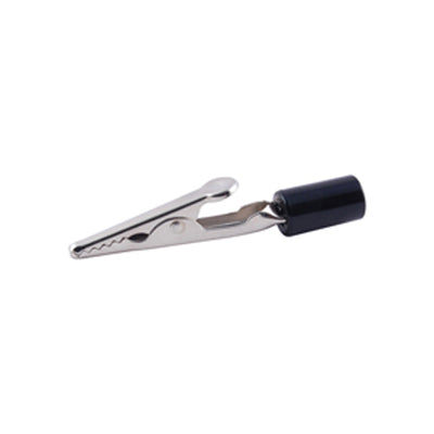 72-185-0 by NTE Electronics, Inc - ALLIGATOR CLIP STEEL W/BLK INSUL