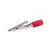 72-185-2 by NTE Electronics, Inc - ALLIGATOR CLIP STEEL W/RED INSU