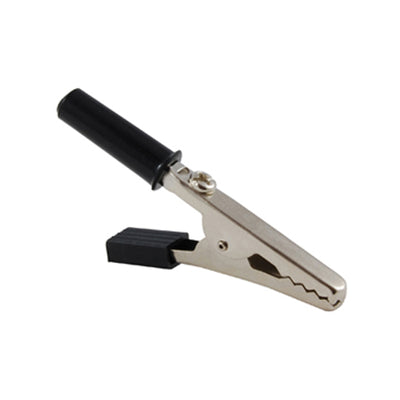 72-189-0 by NTE Electronics, Inc - ALLIGATOR CLIP 10A W/BLACK INSUL