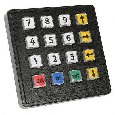 7207-1610203 by Storm Interface - SWITCH KEYPAD 16 KEY 0.05A 24V