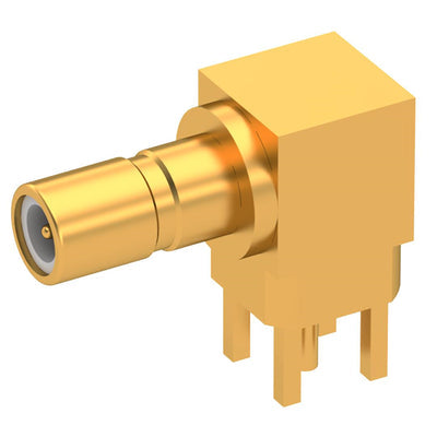 7210-1511-019 by Radiall USA, Inc. - SSMB / RIGHT ANGLE JACK MALE GOL