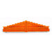 727-155 by WAGO Corporation - 8-LEVEL END PLATE; MARKING: 0-1-