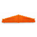 727-161 by WAGO Corporation - 8-LEVEL END PLATE; MARKING: 7-6-